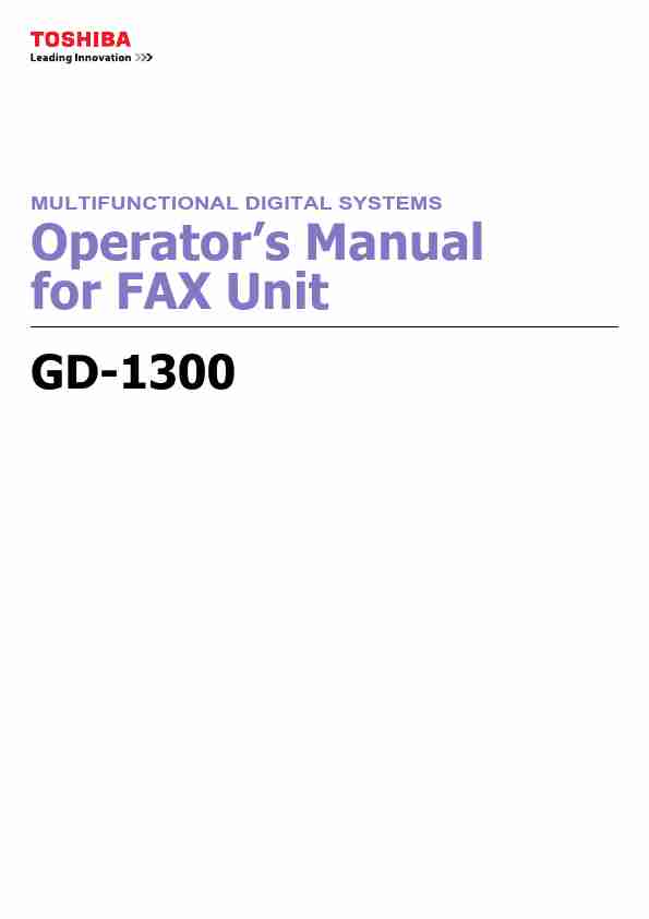 Toshiba Fax Machine GD-1300-page_pdf